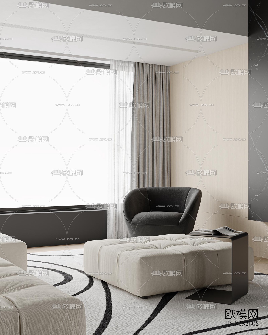 现代别墅效果图下载（渲染图4）