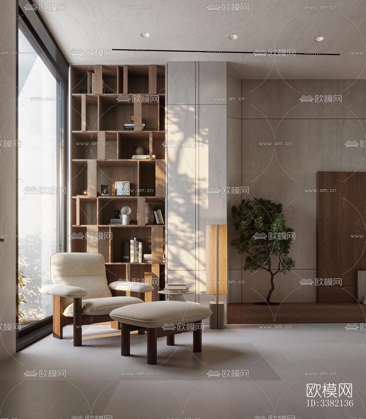 现代别墅效果图下载（渲染图6）