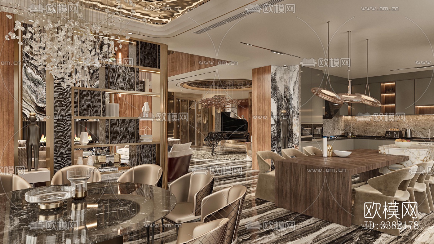 现代别墅效果图下载（渲染图11）