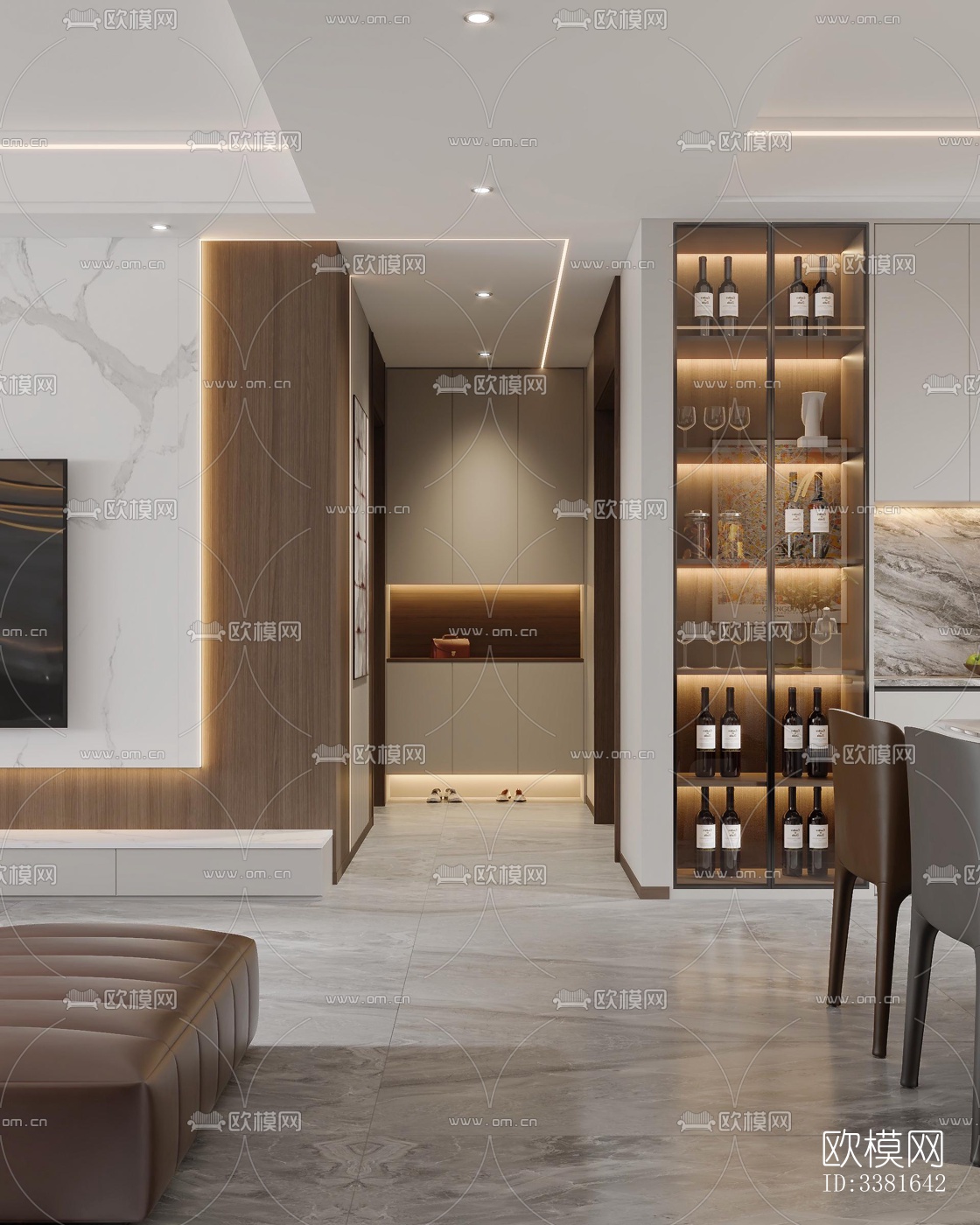 现代别墅效果图下载（渲染图12）