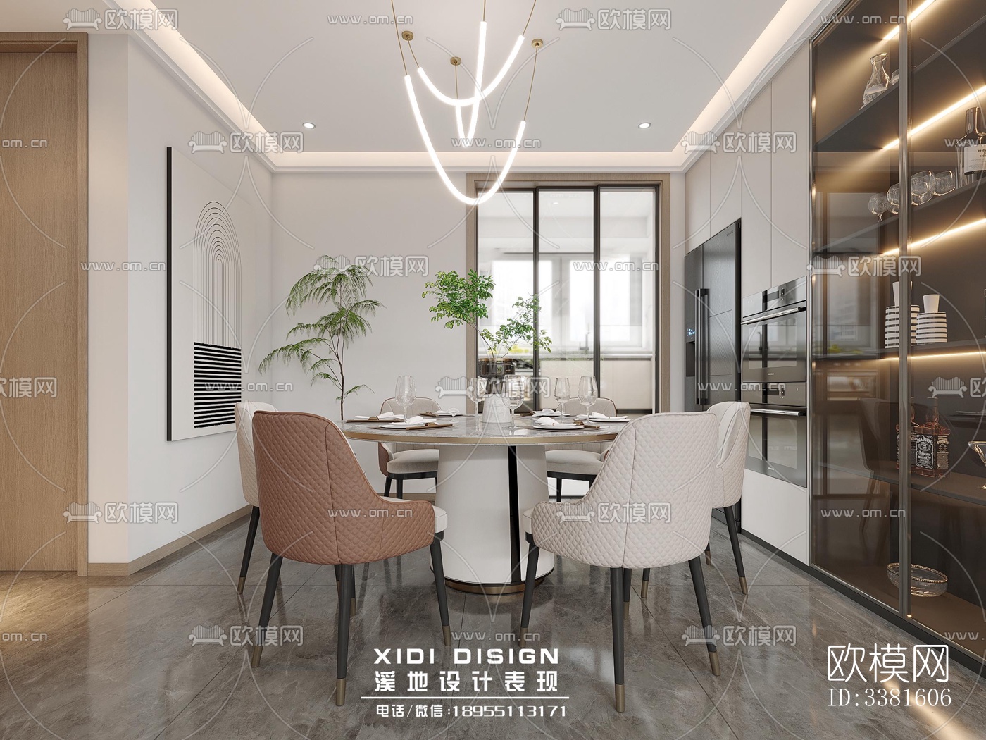 现代别墅效果图下载（渲染图4）