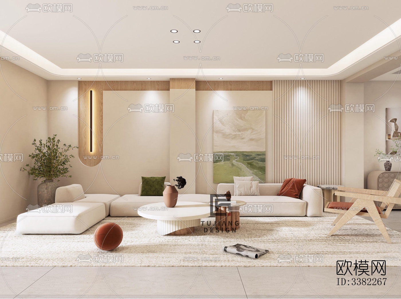 现代别墅效果图下载（渲染图6）