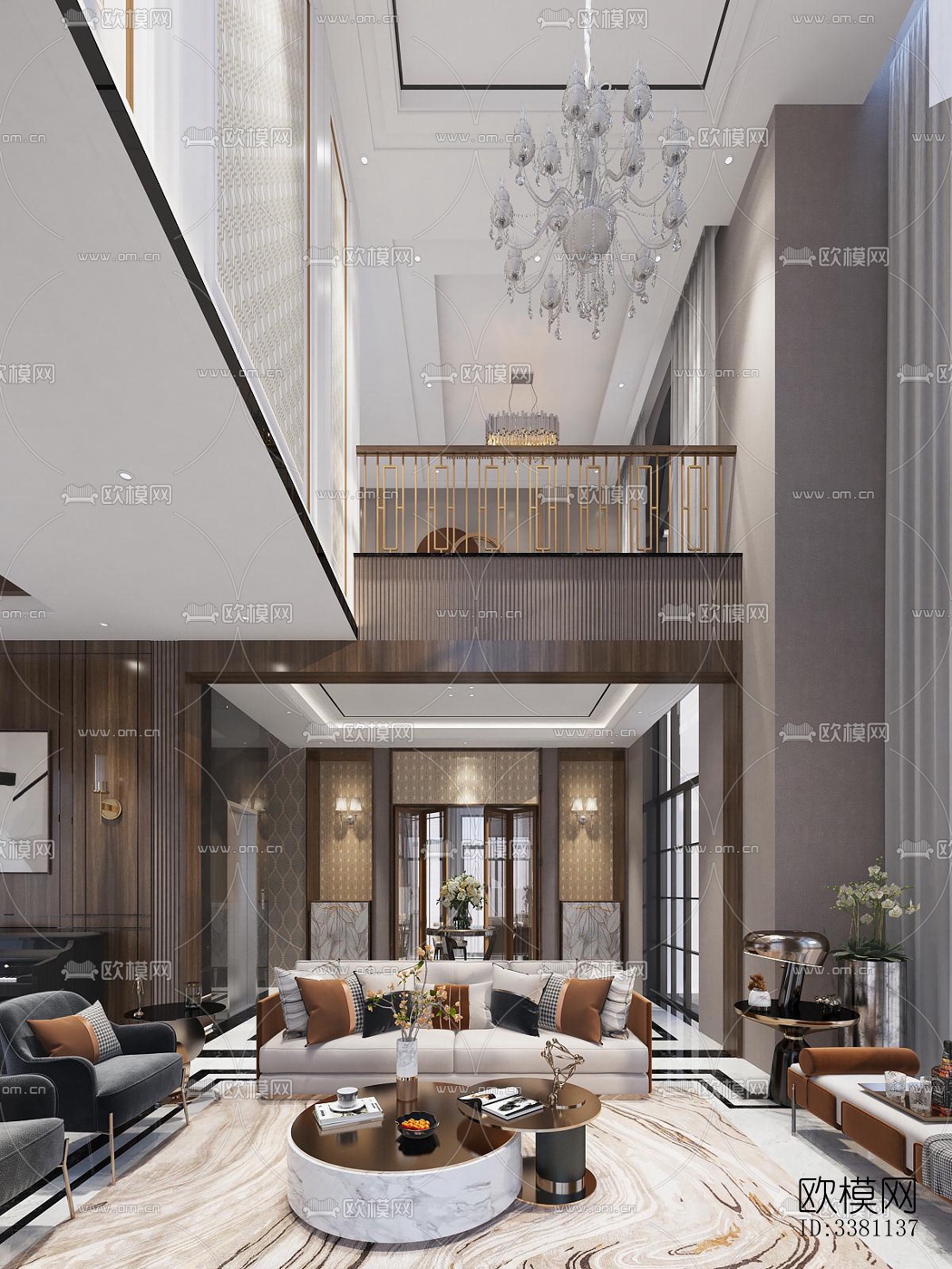 现代别墅效果图下载（渲染图9）