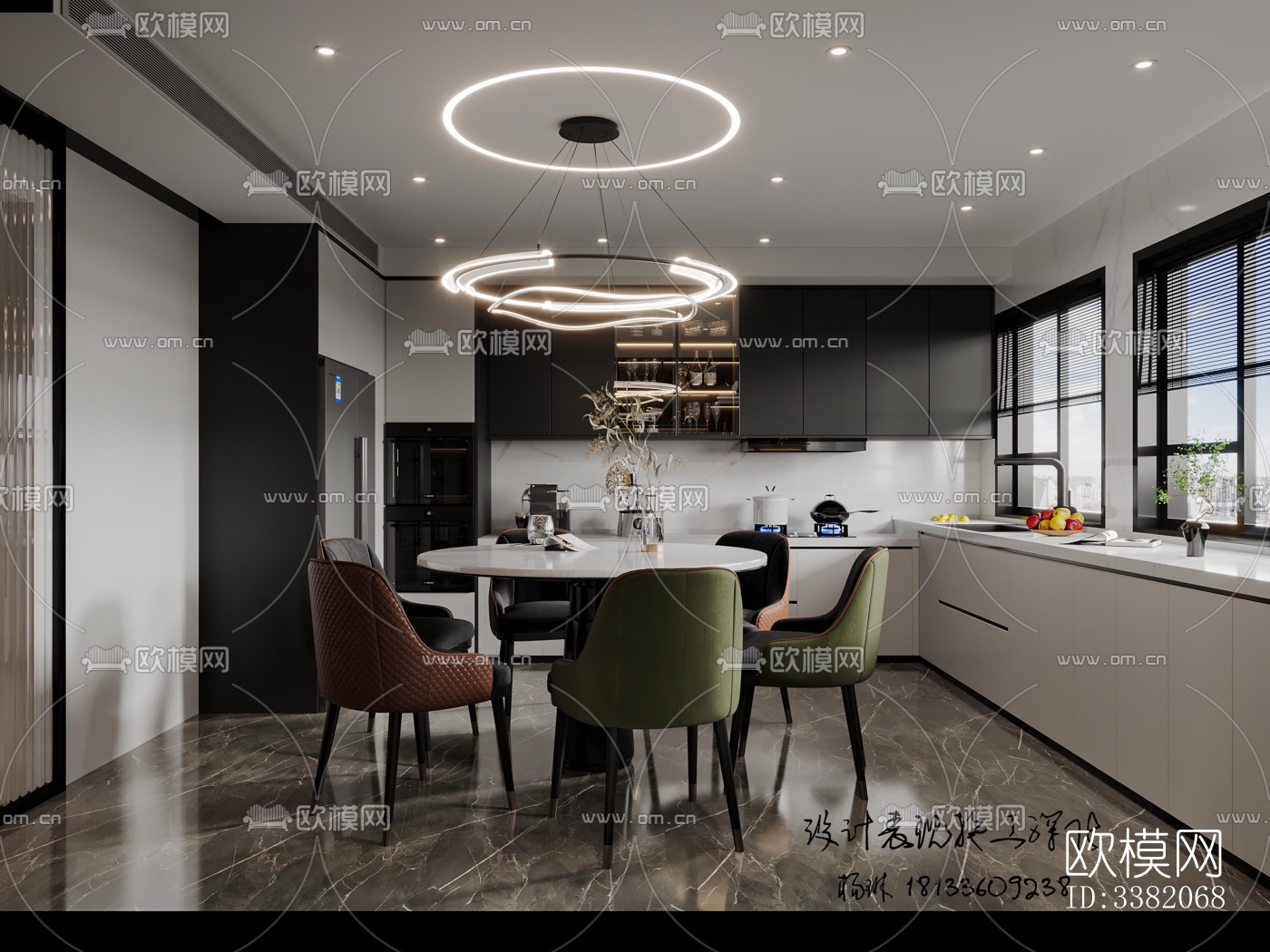 现代别墅效果图下载（渲染图6）