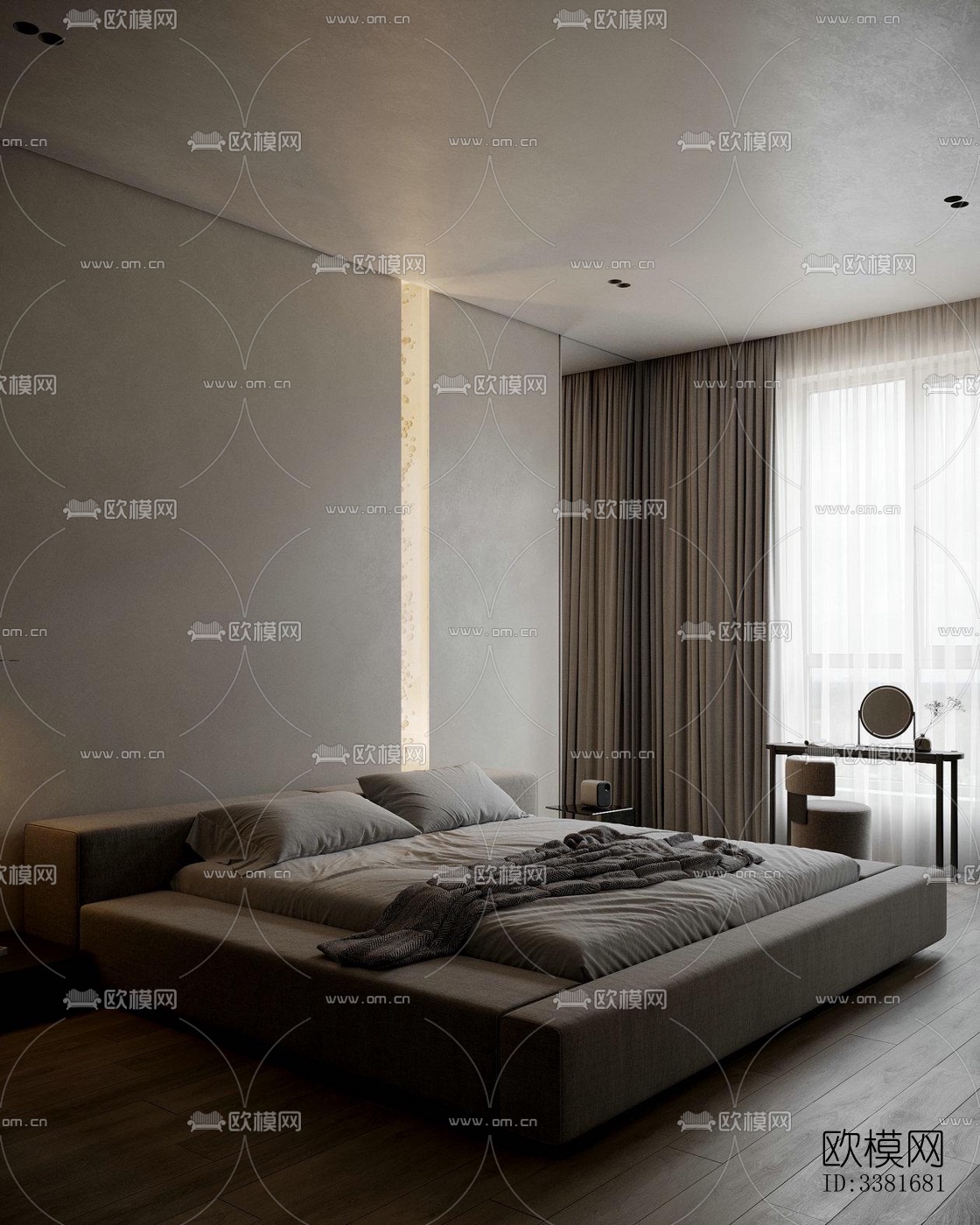 现代别墅效果图下载（渲染图7）