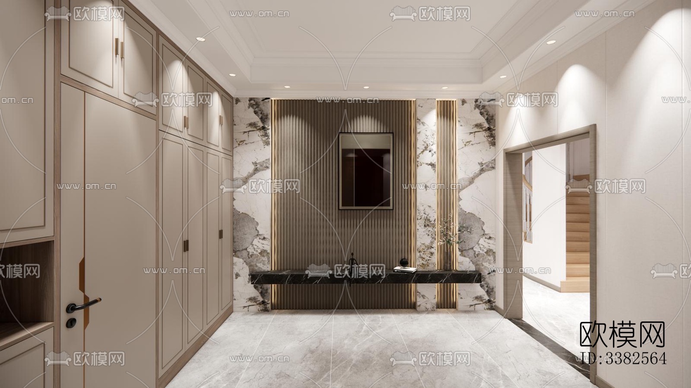 现代别墅效果图下载（渲染图4）