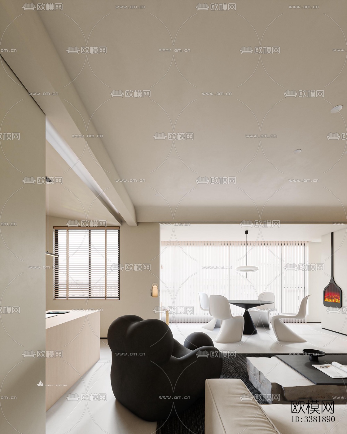 现代别墅效果图下载（渲染图9）