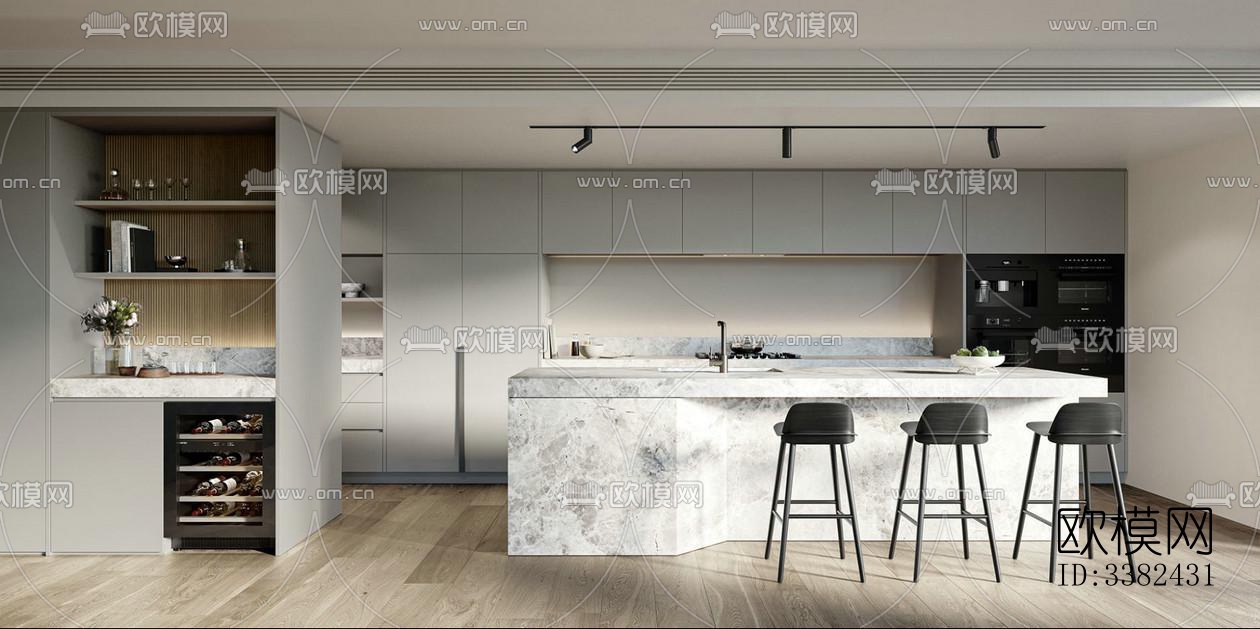 现代别墅效果图下载（渲染图13）