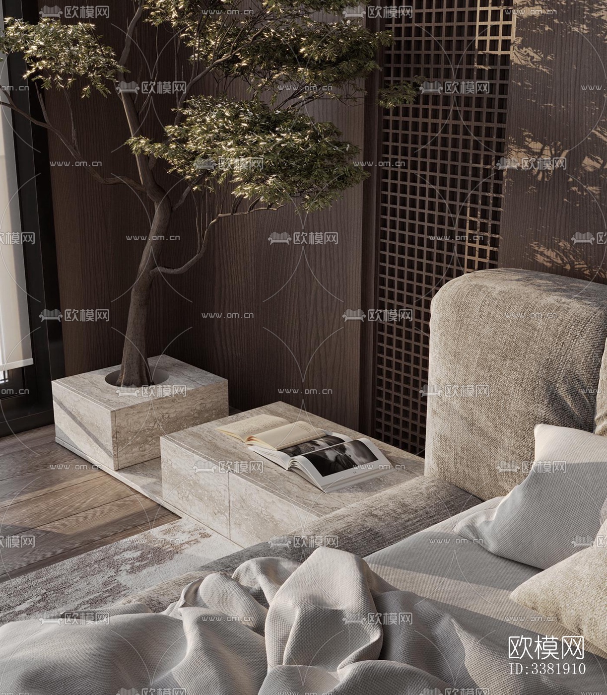 现代别墅效果图下载（渲染图15）