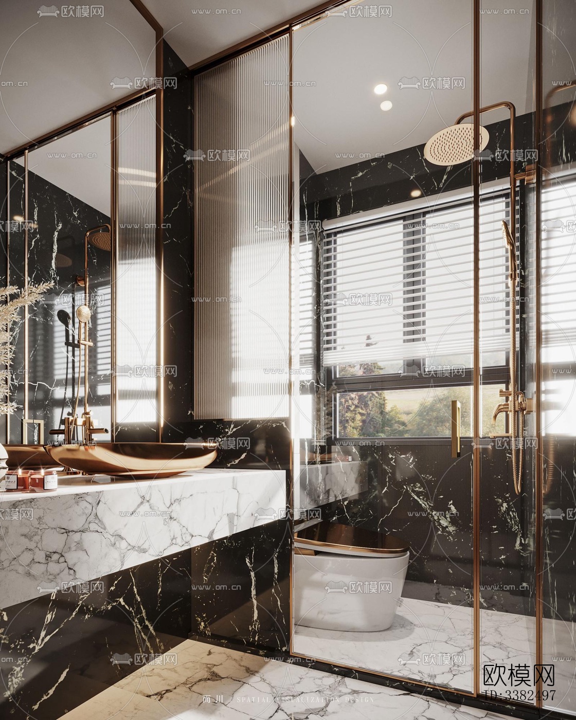 现代别墅效果图下载（渲染图14）