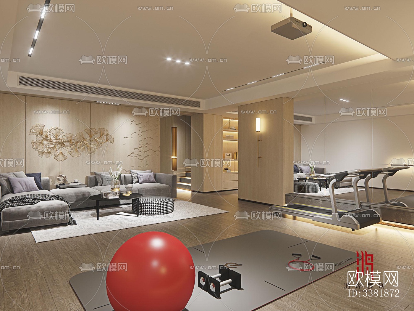 现代别墅效果图下载（渲染图10）