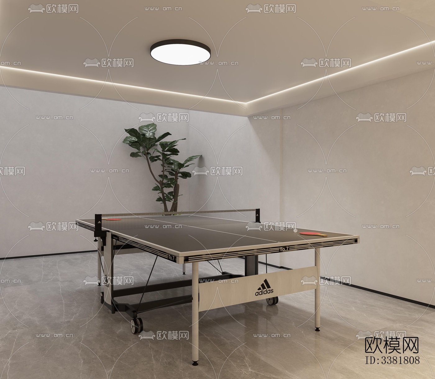 现代别墅效果图下载（渲染图14）