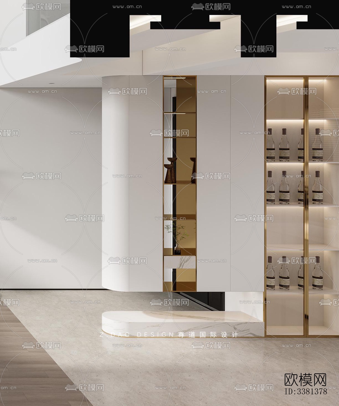 现代别墅效果图下载（渲染图1）