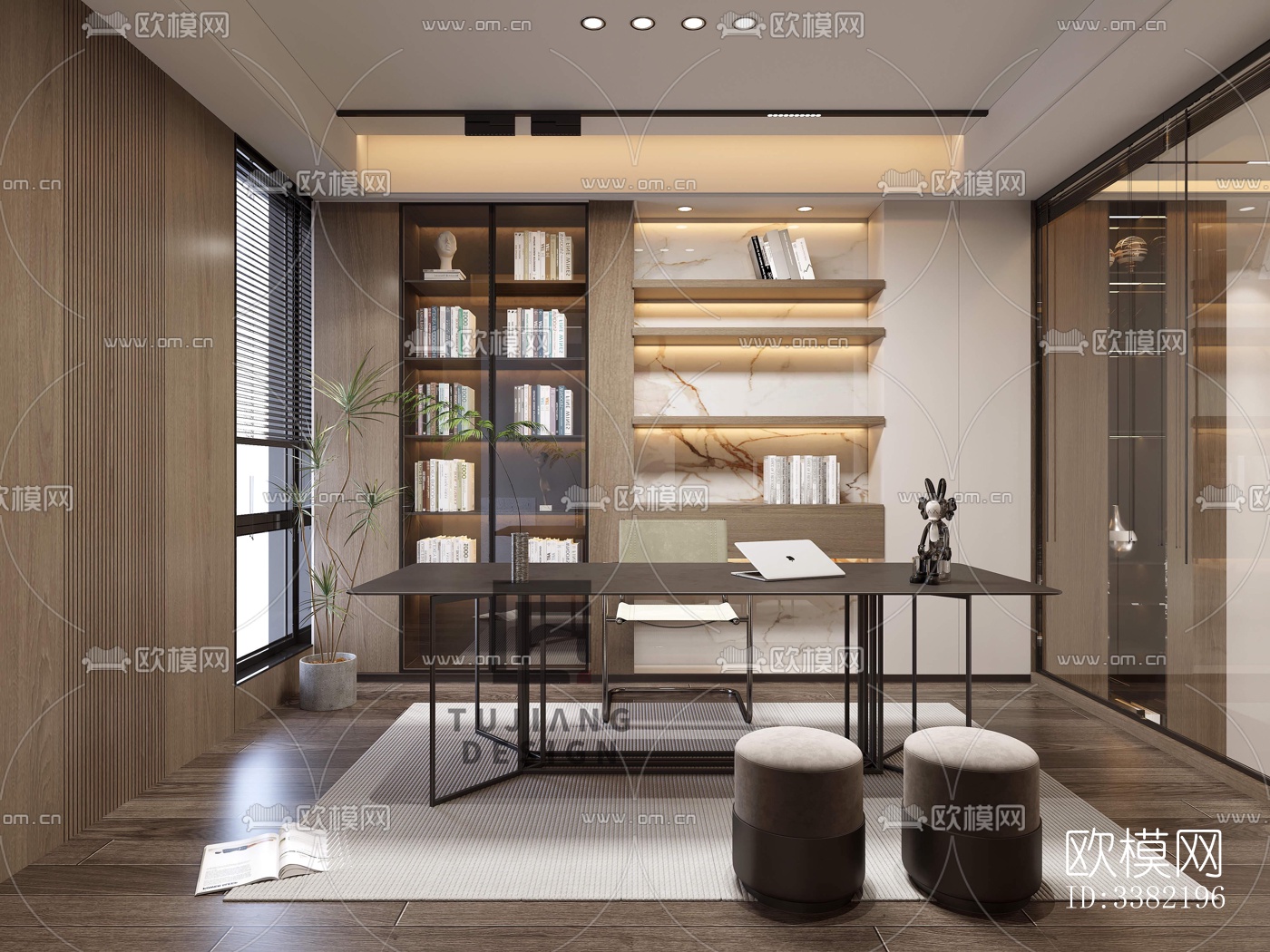 现代别墅效果图下载（渲染图5）