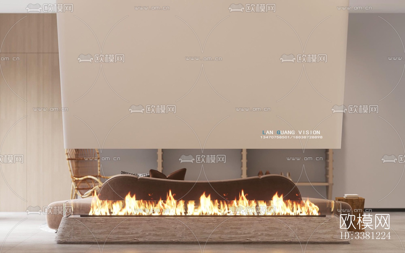 现代别墅效果图下载（渲染图14）