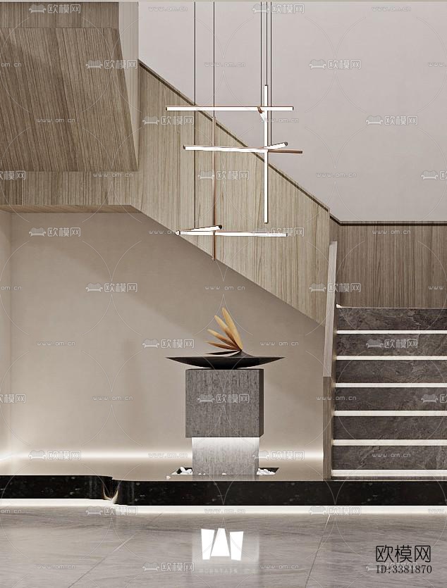 现代别墅效果图下载（渲染图9）