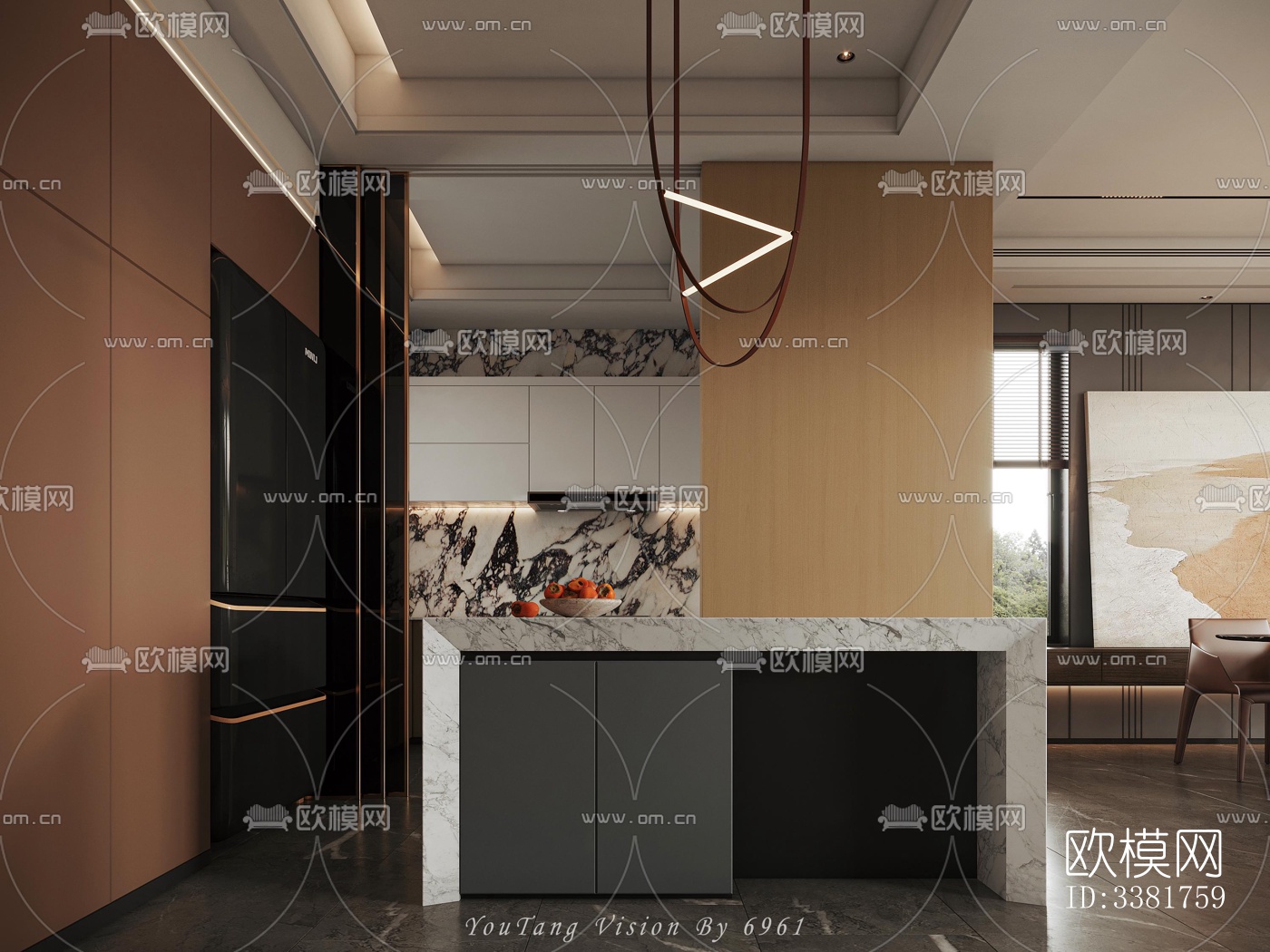 现代别墅效果图下载（渲染图8）