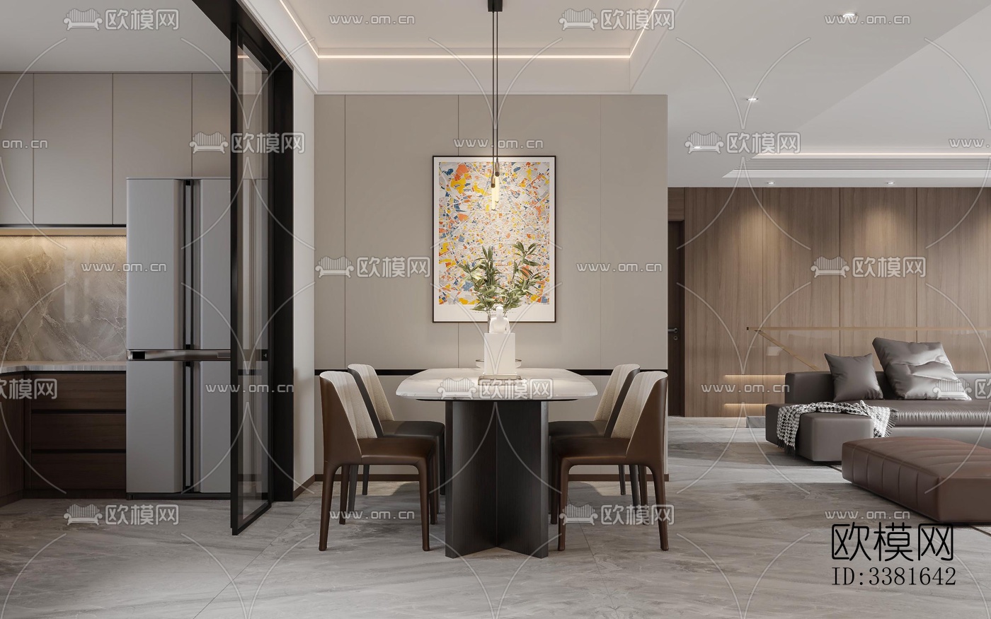 现代别墅效果图下载（渲染图9）