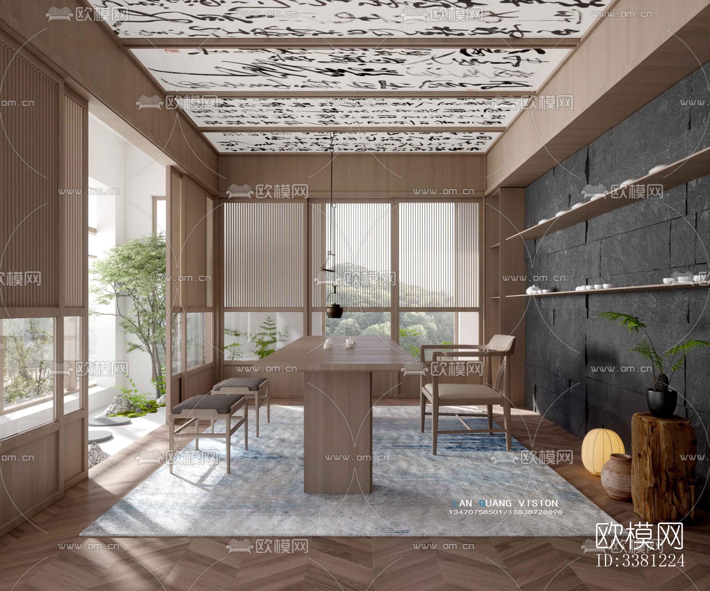 现代别墅效果图下载（渲染图16）