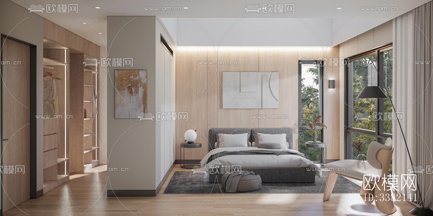 现代别墅效果图下载（渲染图6）
