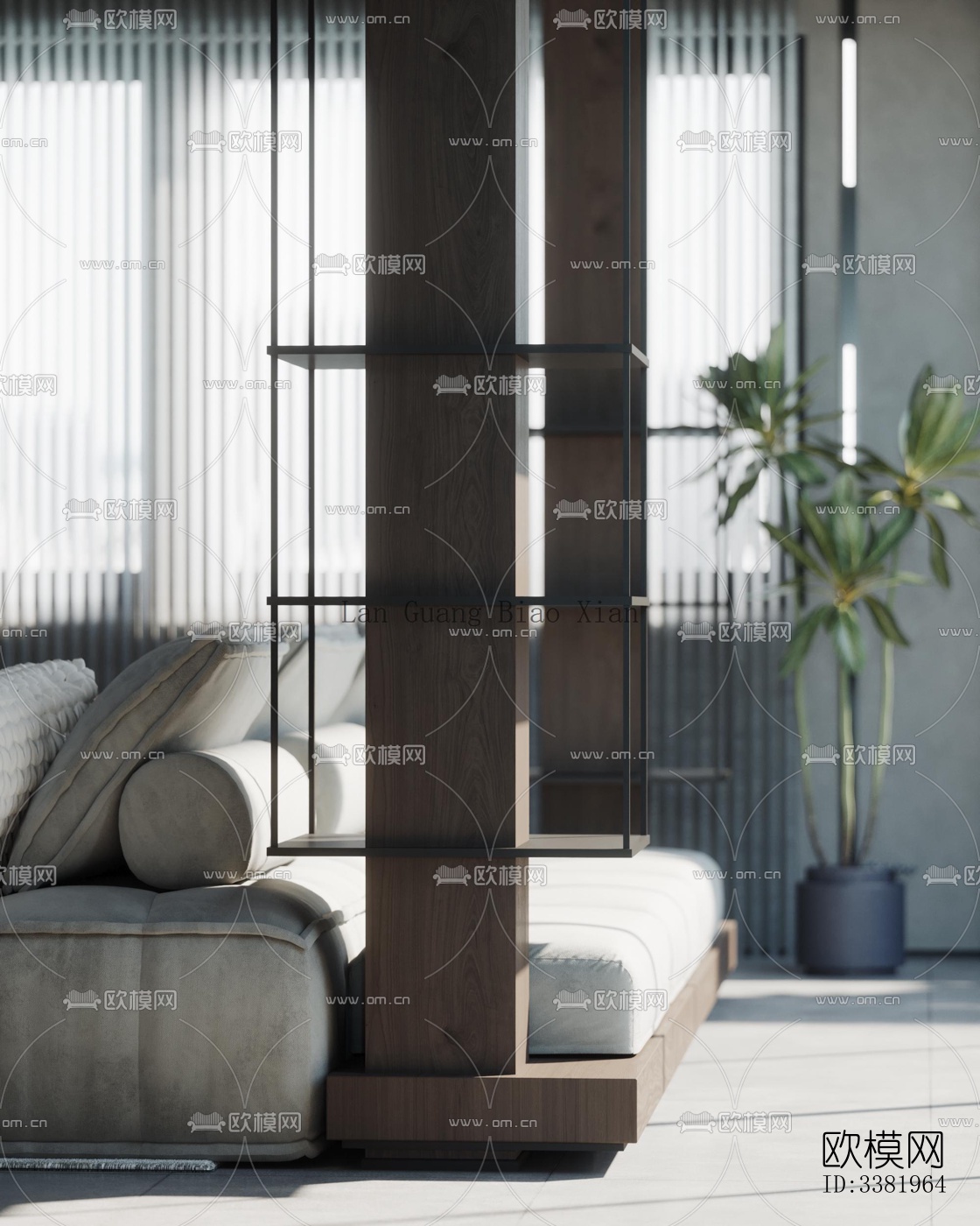 现代别墅效果图下载（渲染图4）