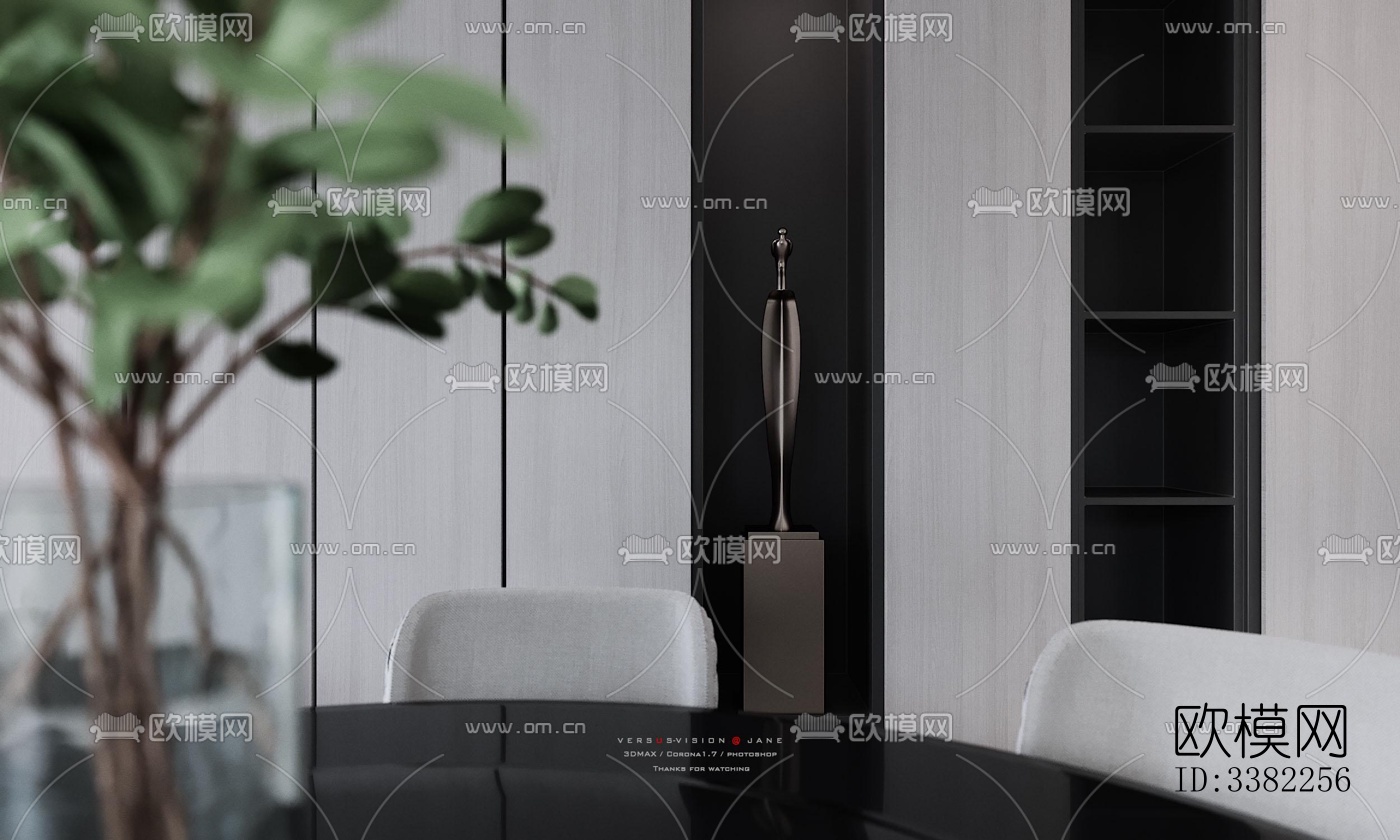 现代别墅效果图下载（渲染图7）