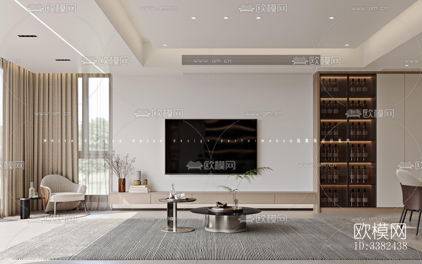 现代别墅效果图下载（渲染图5）