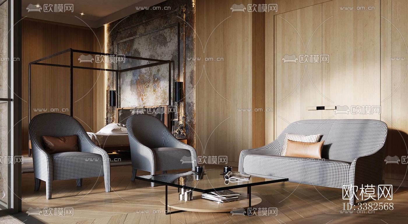 现代别墅效果图下载（渲染图11）