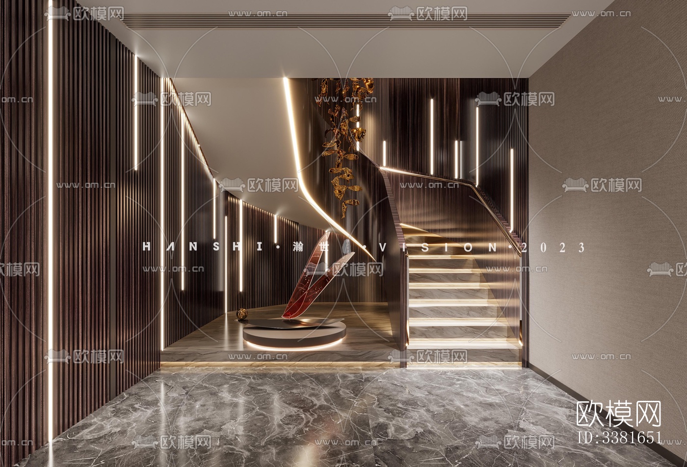 现代别墅效果图下载（渲染图8）