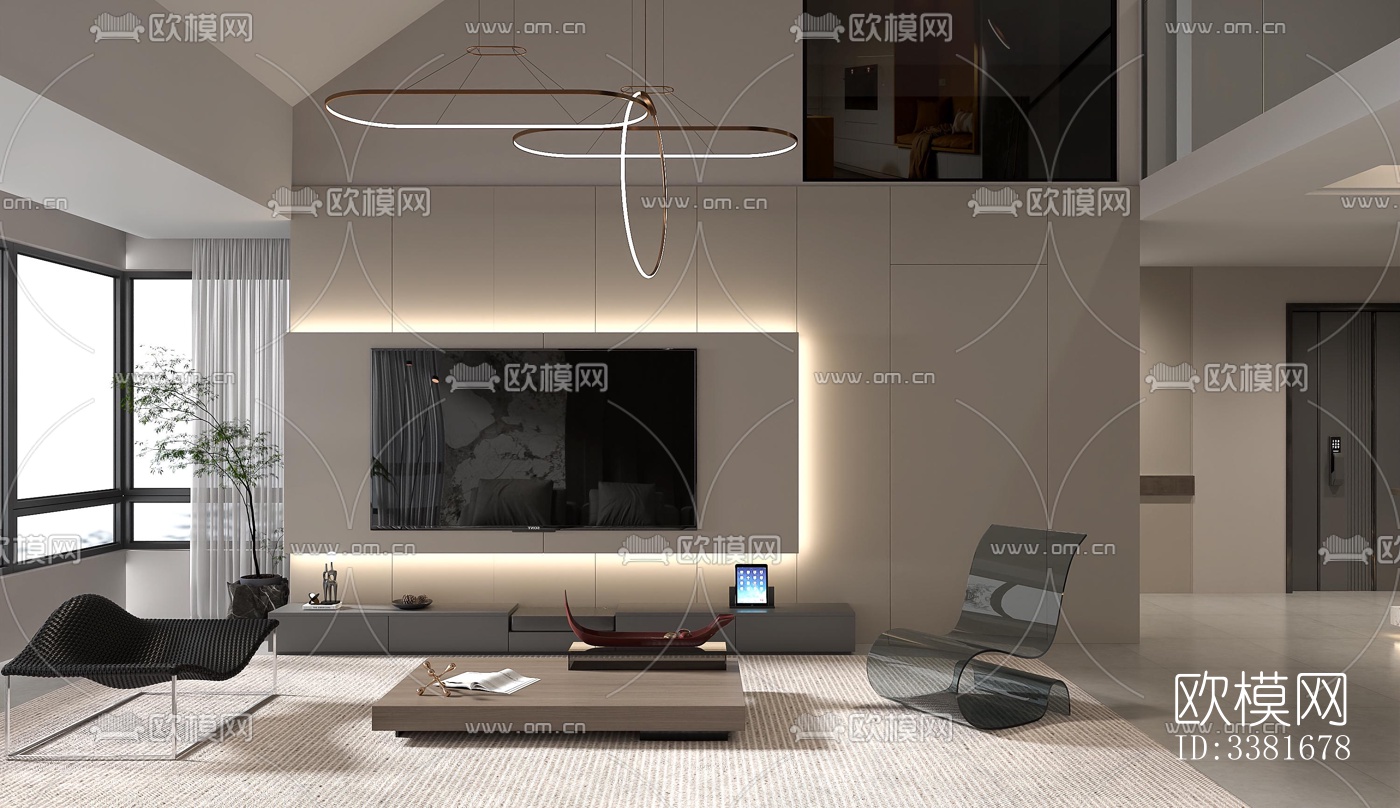 现代别墅效果图下载（渲染图2）