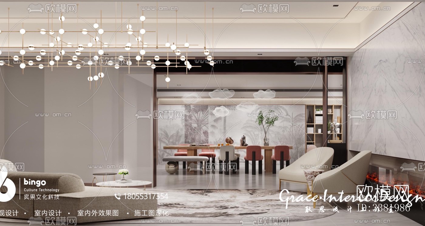 现代别墅效果图下载（渲染图4）