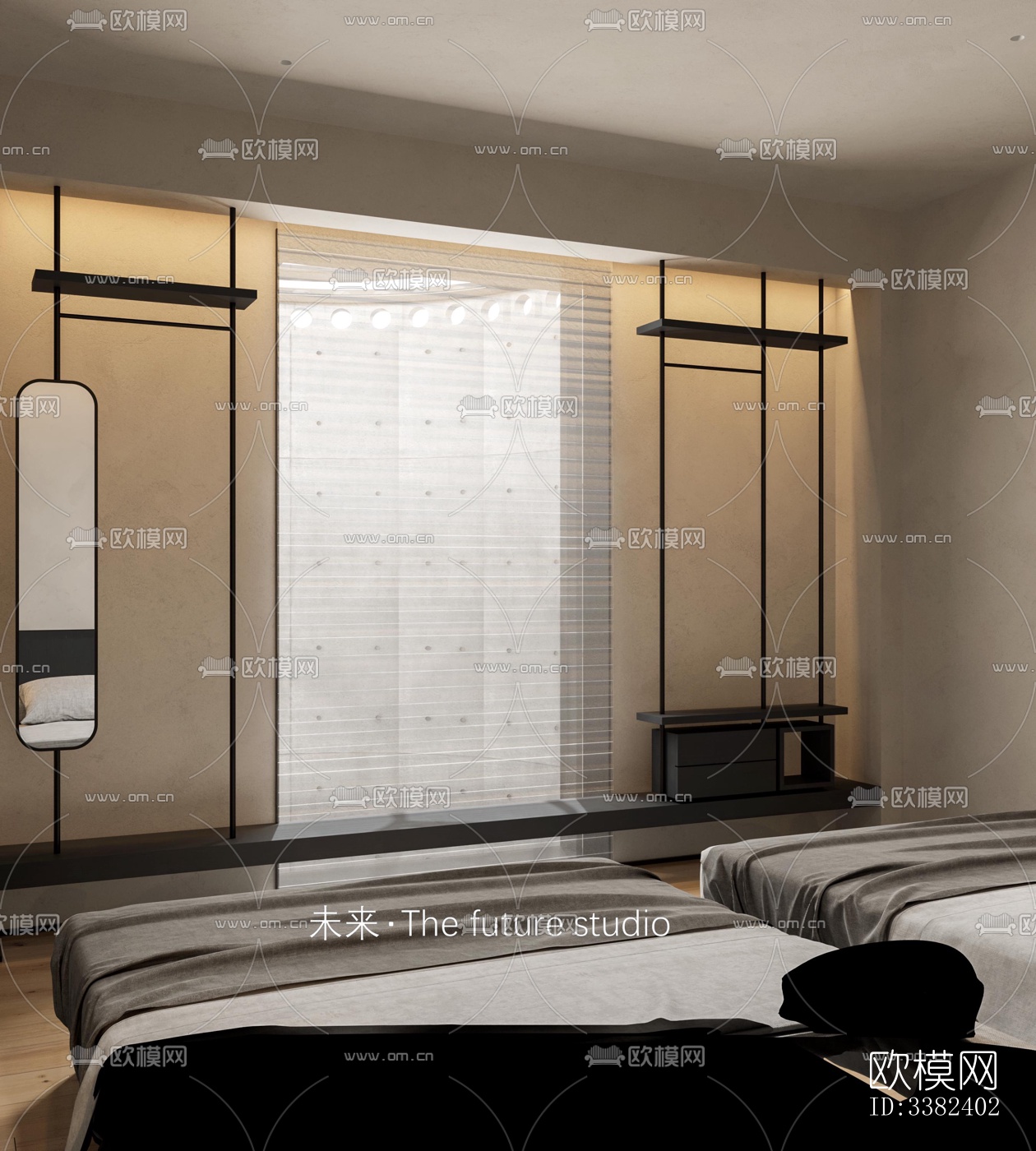 现代别墅效果图下载（渲染图3）