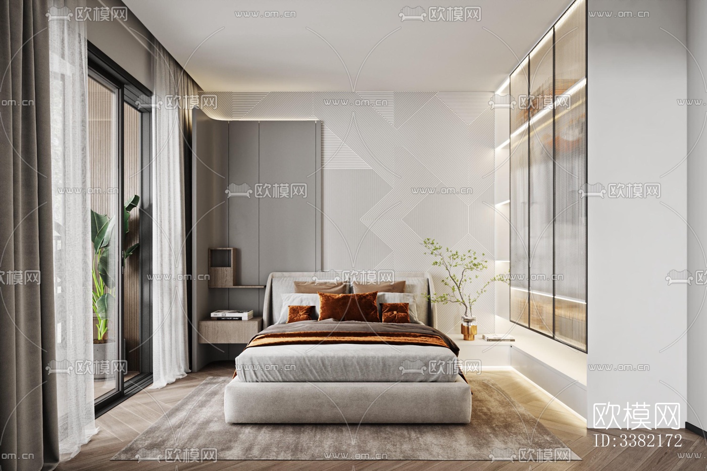 现代别墅效果图下载（渲染图14）