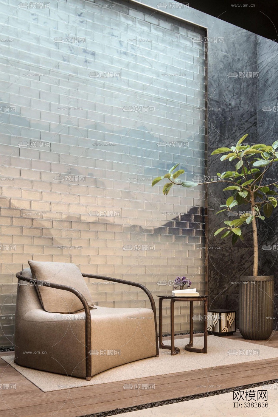 现代别墅效果图下载（渲染图13）