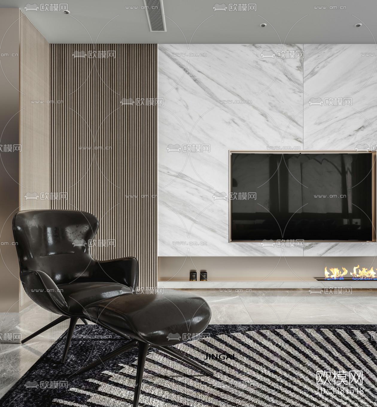 现代别墅效果图下载（渲染图10）