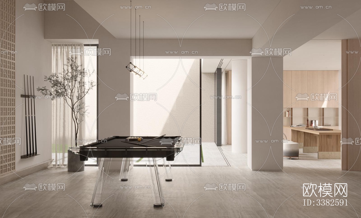 现代别墅效果图下载（渲染图13）