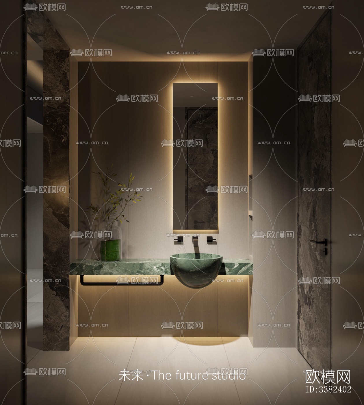 现代别墅效果图下载（渲染图15）