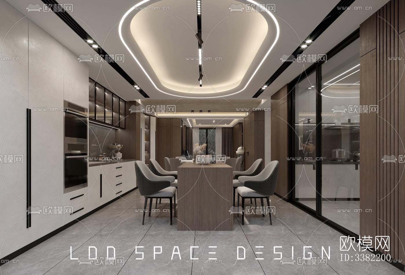 现代别墅效果图下载（渲染图12）