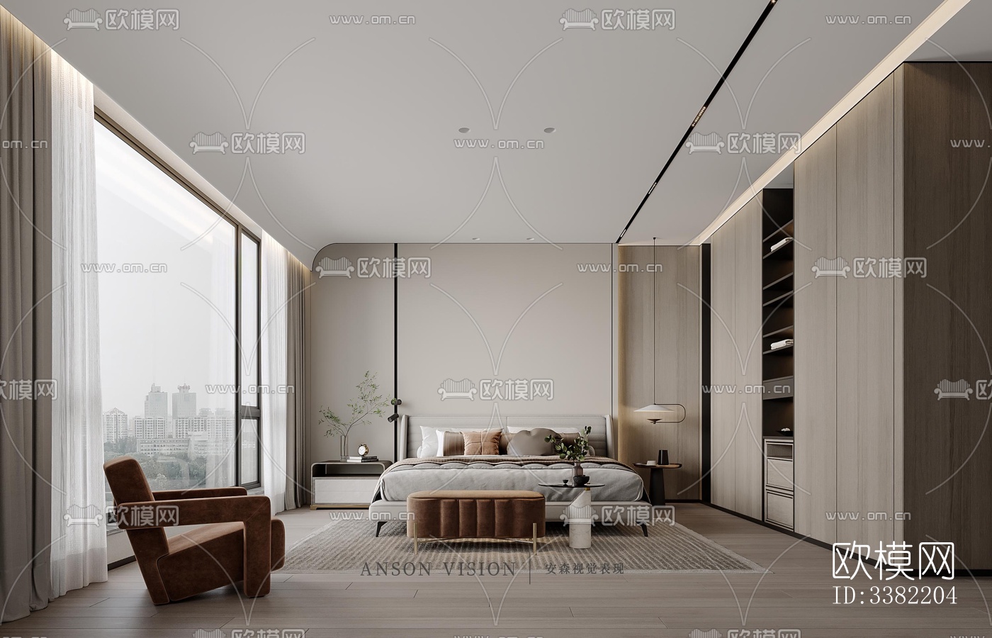 现代别墅效果图下载（渲染图6）