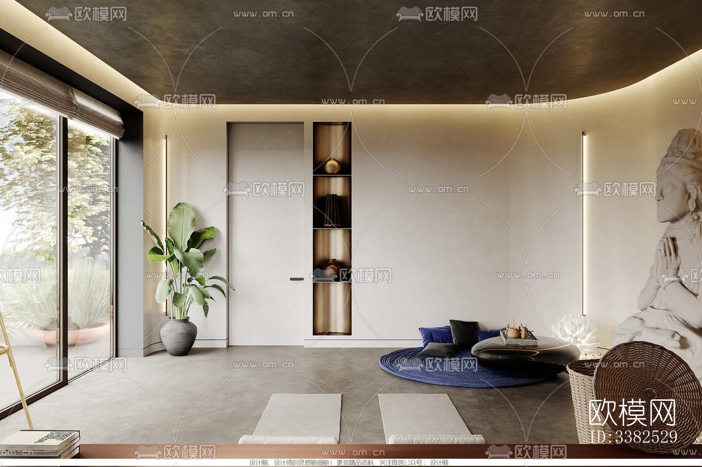 现代别墅效果图下载（渲染图3）