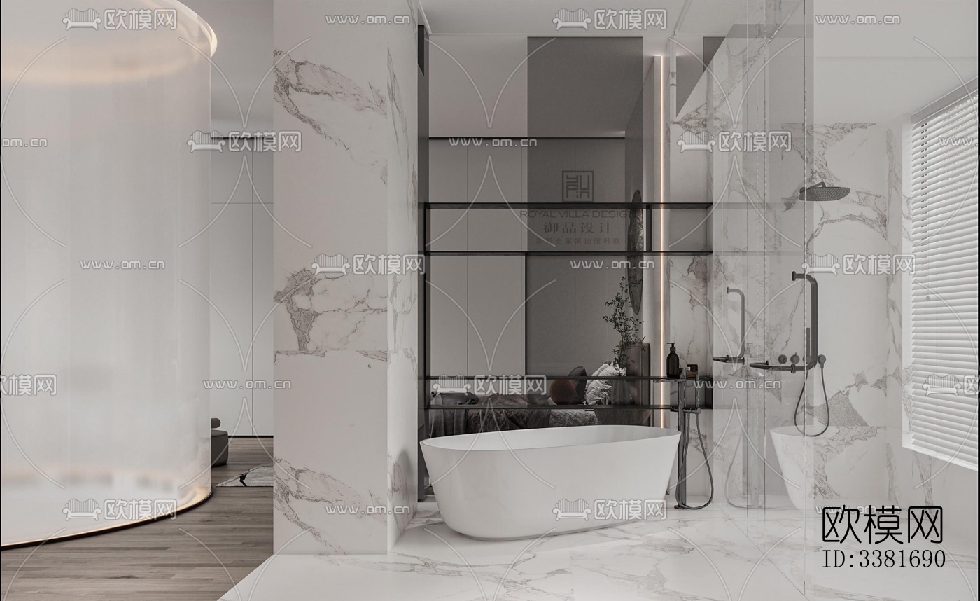 现代别墅效果图下载（渲染图3）