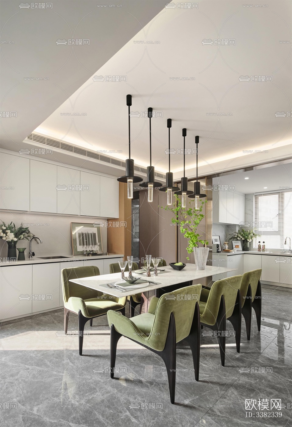 现代别墅效果图下载（渲染图12）