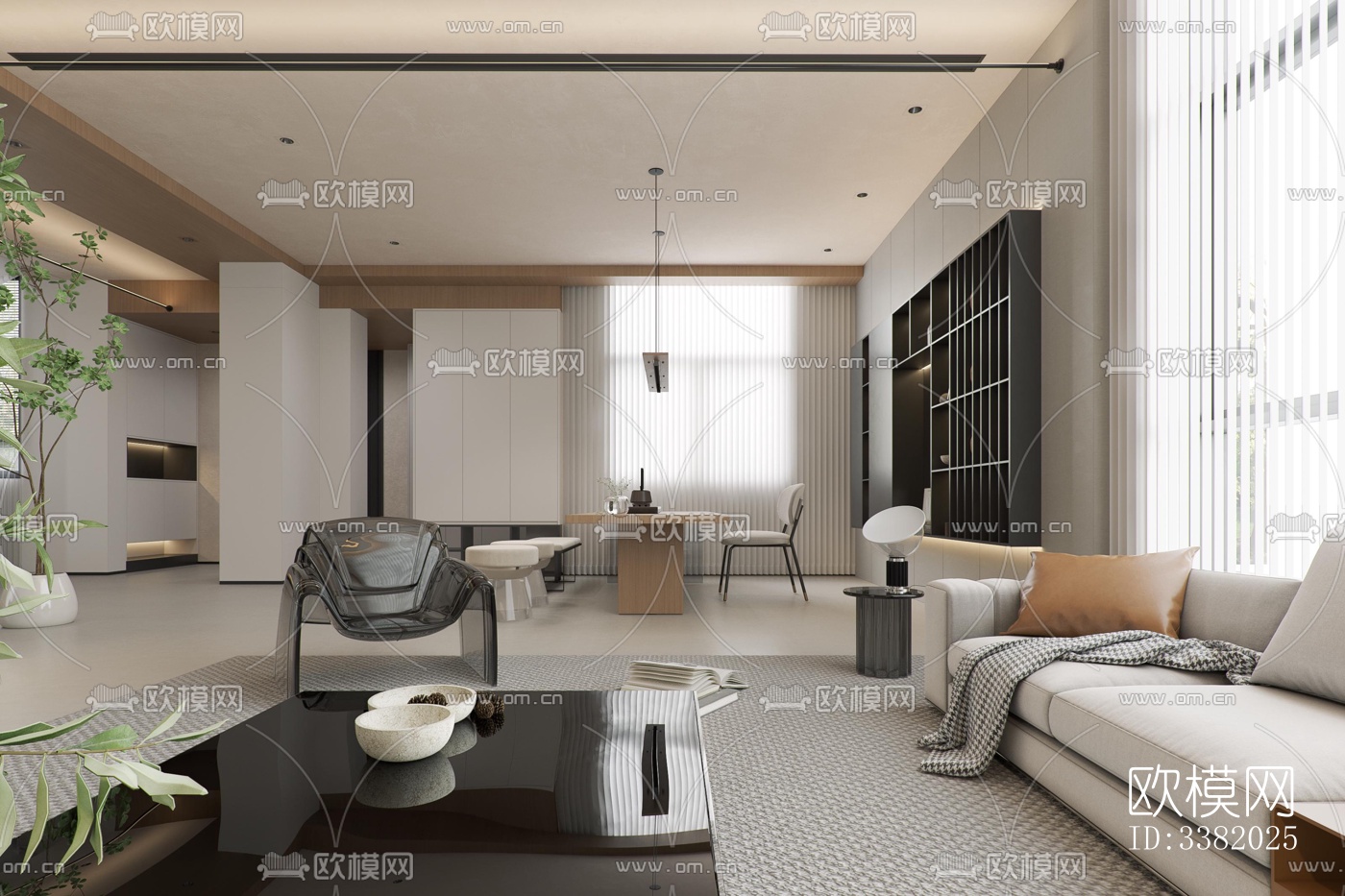 现代别墅效果图下载（渲染图19）