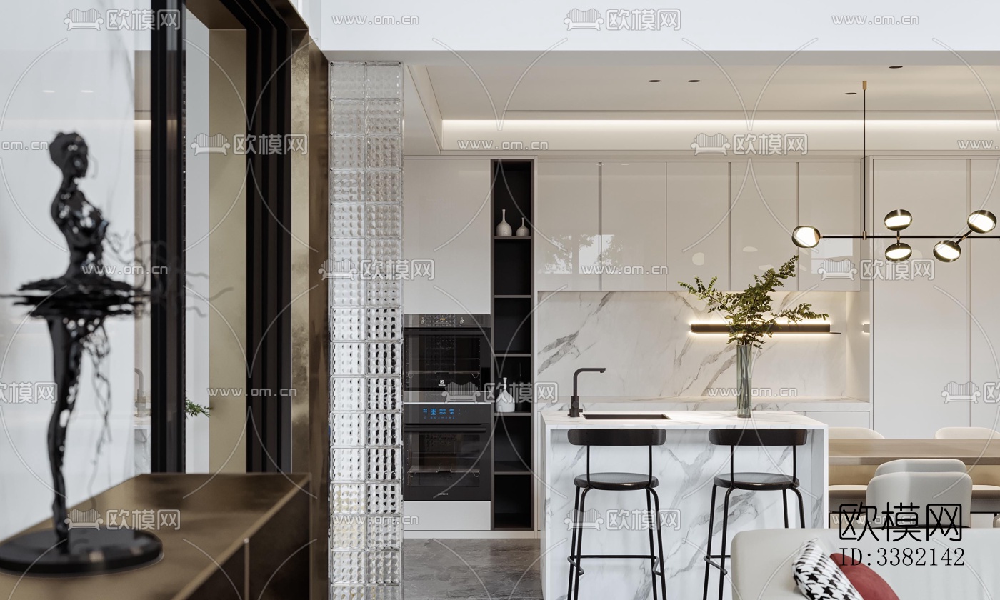 现代别墅效果图下载（渲染图9）