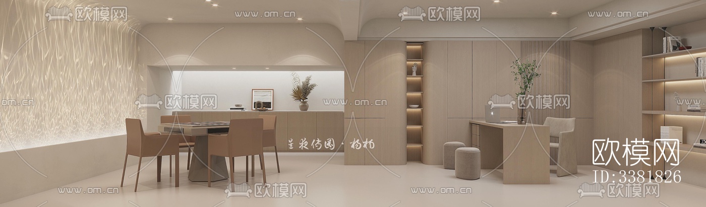 现代别墅效果图下载（渲染图3）