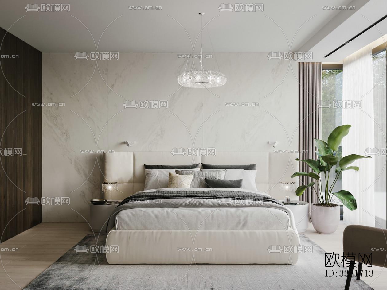 现代别墅效果图下载（渲染图18）