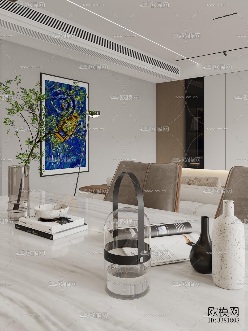 现代别墅效果图下载（渲染图9）