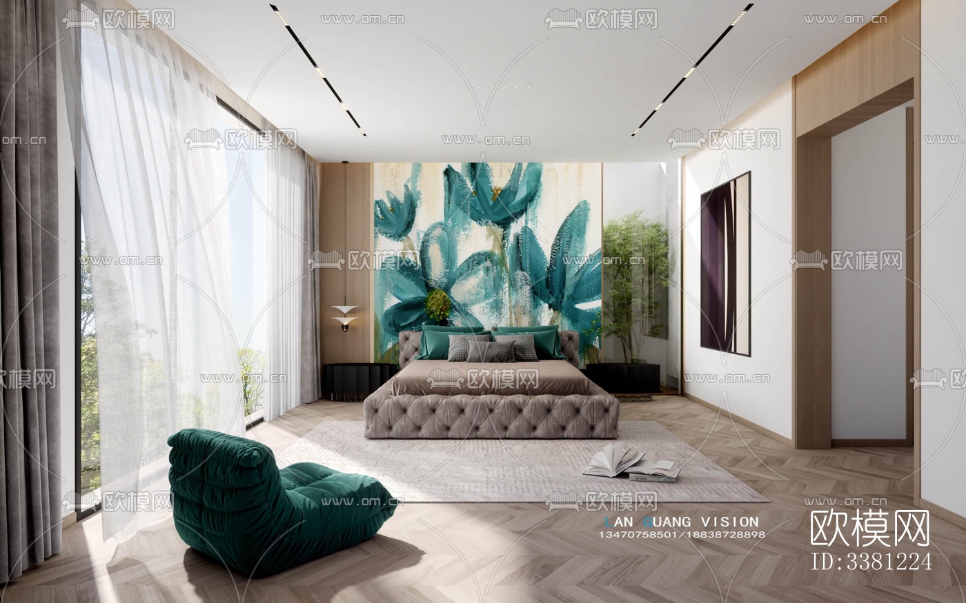 现代别墅效果图下载（渲染图5）