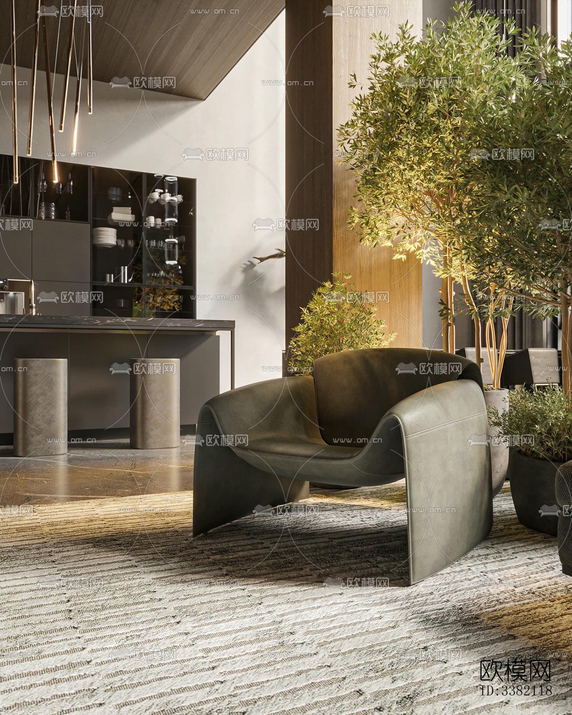 现代别墅效果图下载（渲染图12）