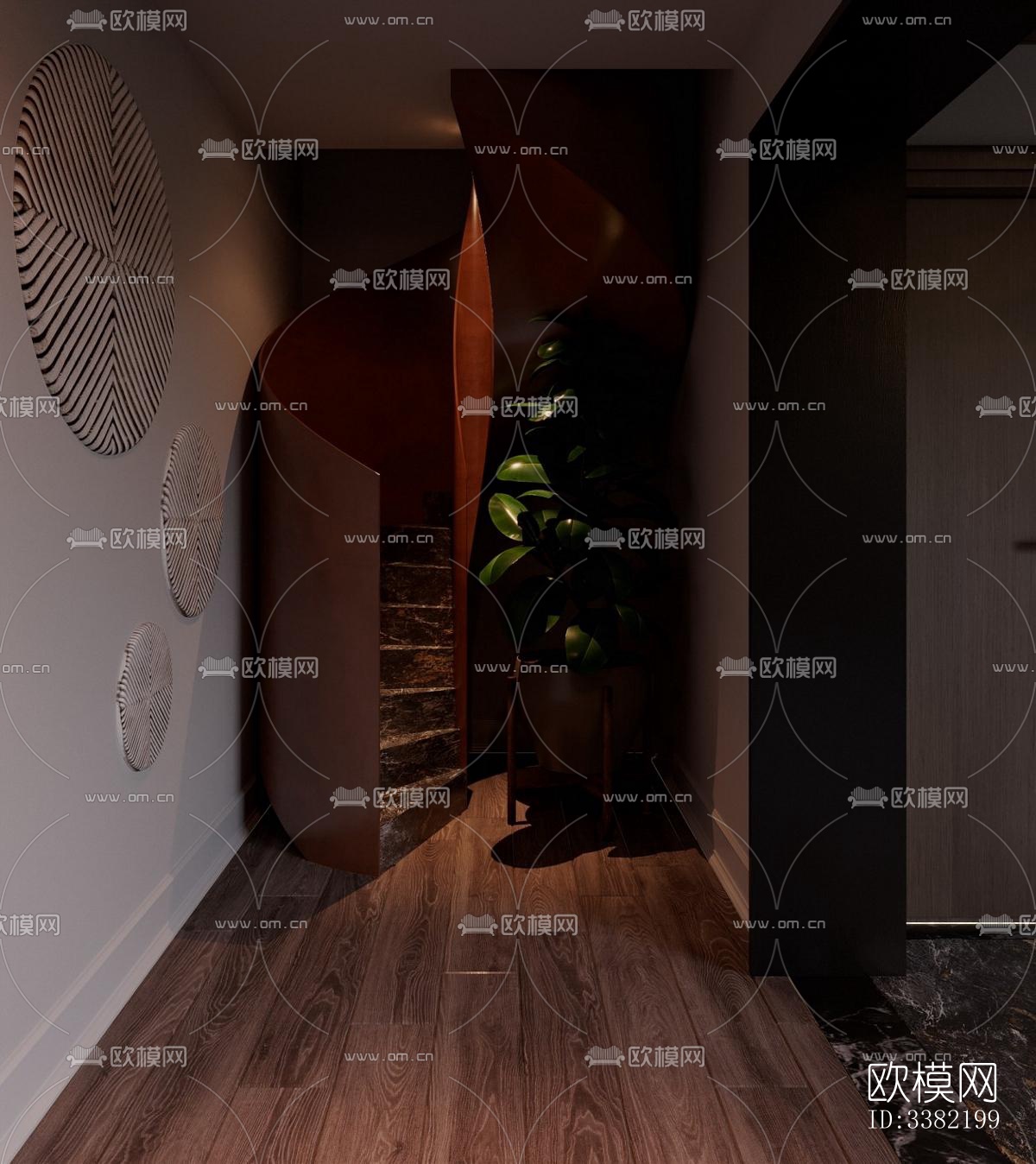 现代别墅效果图下载（渲染图2）